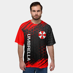 Футболка оверсайз мужская UMBRELLA CORP, цвет: 3D-принт — фото 2