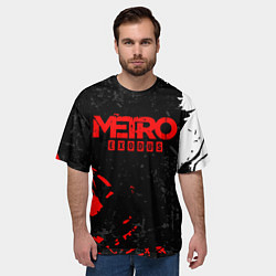 Футболка оверсайз мужская METRO EXODUS, цвет: 3D-принт — фото 2