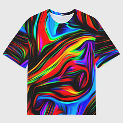 Мужская футболка оверсайз ABSTRACT