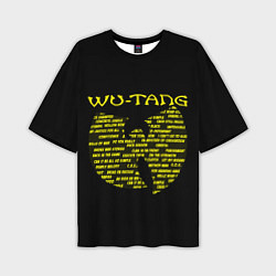 Мужская футболка оверсайз WU-TANG CLAN