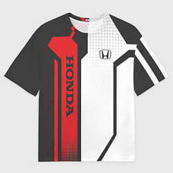 Мужская футболка оверсайз Honda Driver team