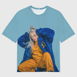 Мужская футболка оверсайз Billie Eilish