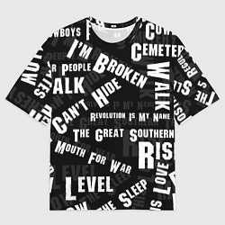 Мужская футболка оверсайз PANTERA