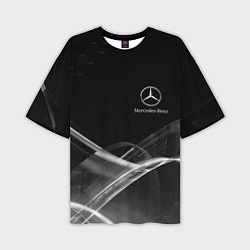 Футболка оверсайз мужская MERCEDES, цвет: 3D-принт