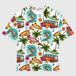 Мужская футболка оверсайз Летнее Настроение