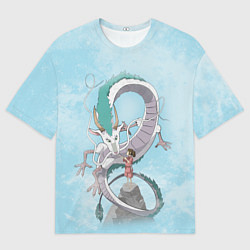 Футболка оверсайз мужская Унесённые призраками, цвет: 3D-принт