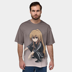 Футболка оверсайз мужская Аниме, цвет: 3D-принт — фото 2