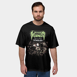 Футболка оверсайз мужская Voivod, цвет: 3D-принт — фото 2
