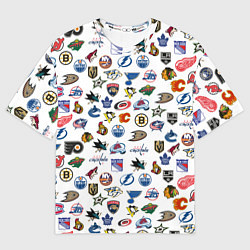 Мужская футболка оверсайз NHL PATTERN Z