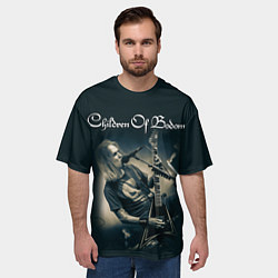 Футболка оверсайз мужская Children of Bodom 4, цвет: 3D-принт — фото 2