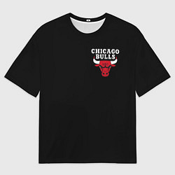 Мужская футболка оверсайз CHICAGO BULLS