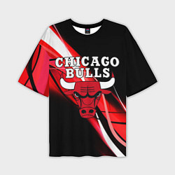 Мужская футболка оверсайз CHICAGO BULLS