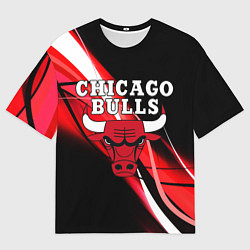 Мужская футболка оверсайз CHICAGO BULLS