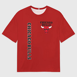 Мужская футболка оверсайз CHICAGO BULLS