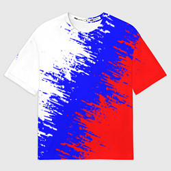 Мужская футболка оверсайз Россия