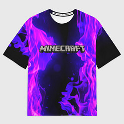 Футболка оверсайз мужская MINECRAFT, цвет: 3D-принт