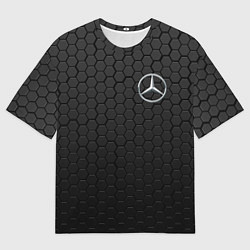 Футболка оверсайз мужская MERCEDES-BENZ AMG, цвет: 3D-принт