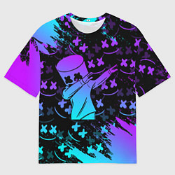 Мужская футболка оверсайз FORTNITE x MARSHMELLO