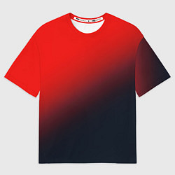 Мужская футболка оверсайз RED