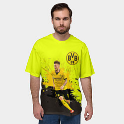 Футболка оверсайз мужская Марко Ройс, цвет: 3D-принт — фото 2