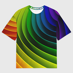 Мужская футболка оверсайз Color 2058