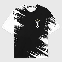 Футболка оверсайз мужская JUVENTUS, цвет: 3D-принт