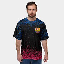 Футболка оверсайз мужская BARSELONA, цвет: 3D-принт — фото 2