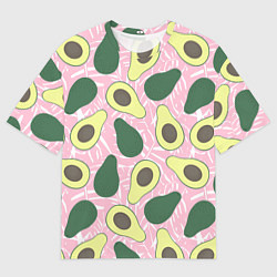 Мужская футболка оверсайз Avocado