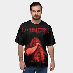 Футболка оверсайз мужская Cannibal Corpse 6, цвет: 3D-принт — фото 2
