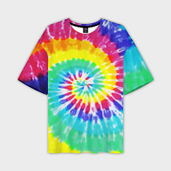 Мужская футболка оверсайз TIE-DYE СТЕНА