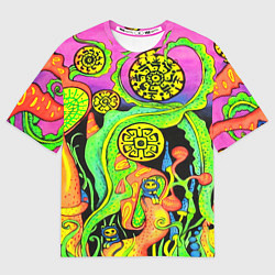 Футболка оверсайз мужская КИСЛОТА КИСЛОТНЫЙ, цвет: 3D-принт