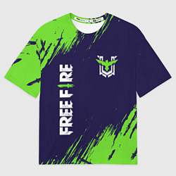 Мужская футболка оверсайз FREE FIRE ФРИ ФАЕР