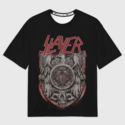 Мужская футболка оверсайз Slayer