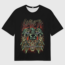 Футболка оверсайз мужская Slayer, цвет: 3D-принт
