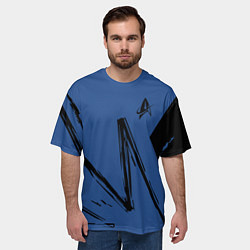 Футболка оверсайз мужская Star Trek, цвет: 3D-принт — фото 2