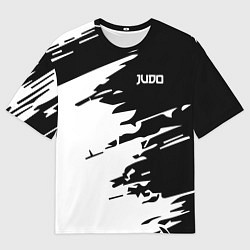 Футболка оверсайз мужская Judo, цвет: 3D-принт