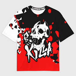 Мужская футболка оверсайз KILLA