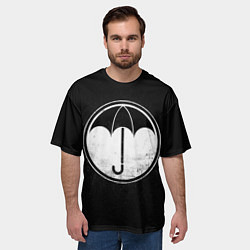 Футболка оверсайз мужская Академия Амбрелла, цвет: 3D-принт — фото 2