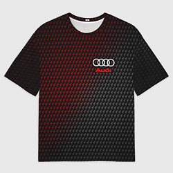 Мужская футболка оверсайз AUDI АУДИ