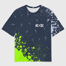 Мужская футболка оверсайз AC DС