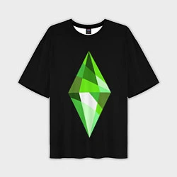 Мужская футболка оверсайз The Sims Plumbob