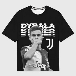 Футболка оверсайз мужская Paulo Dybala, цвет: 3D-принт