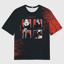 Футболка оверсайз мужская BLACKPINK, цвет: 3D-принт