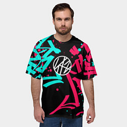 Футболка оверсайз мужская Stray Kids, цвет: 3D-принт — фото 2