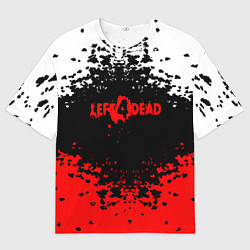 Мужская футболка оверсайз Left 4 Dead