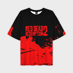 Футболка оверсайз мужская RED DEAD REDEMPTION 2, цвет: 3D-принт