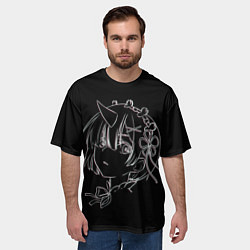 Футболка оверсайз мужская Re:Zero, цвет: 3D-принт — фото 2
