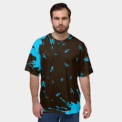 Футболка оверсайз мужская PORTAL ПОРТАЛ, цвет: 3D-принт — фото 2