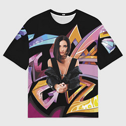 Футболка оверсайз мужская Supergirl, цвет: 3D-принт