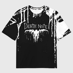 Футболка оверсайз мужская Death Note, цвет: 3D-принт